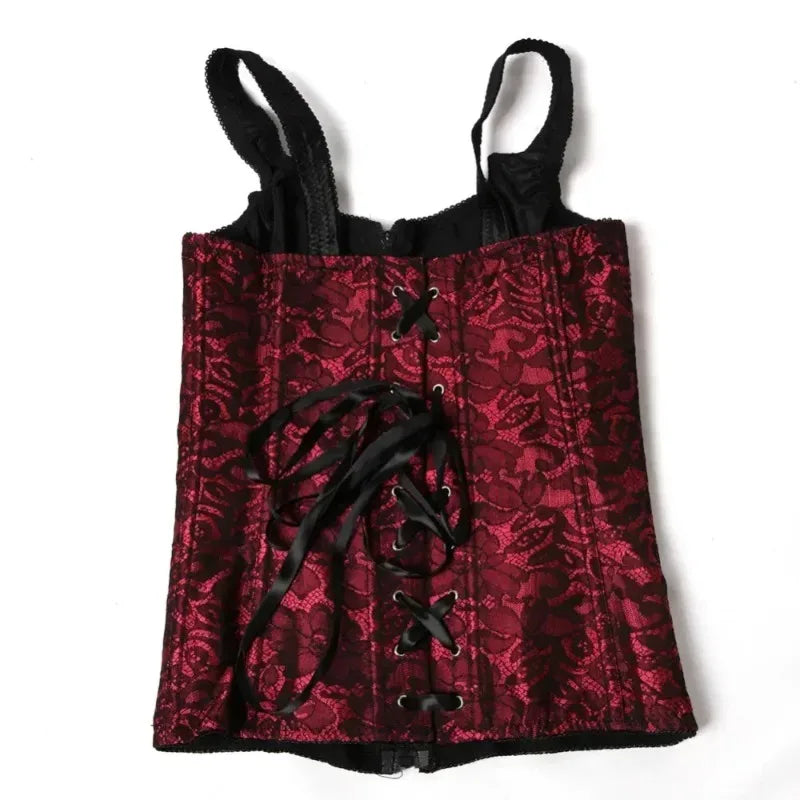 Brocade Overbust Corset Vest Classic