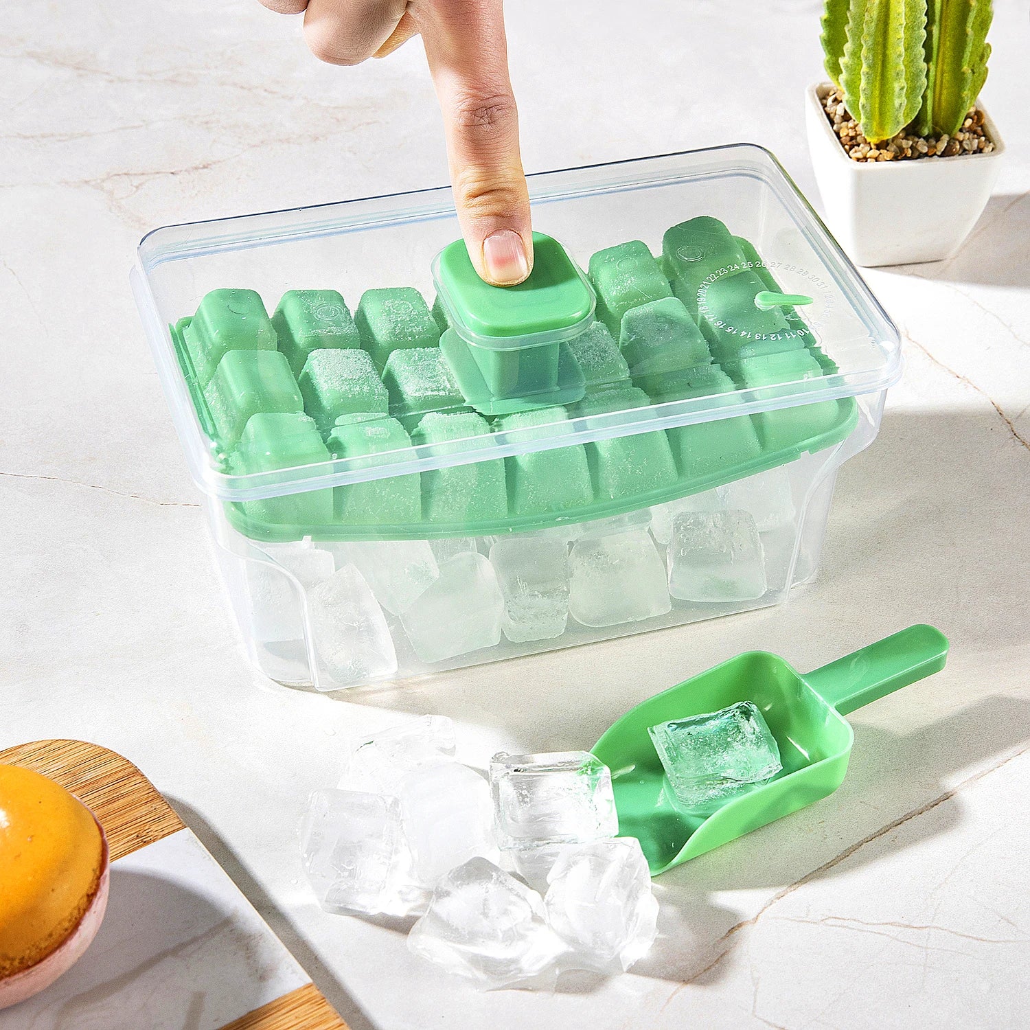 QuickRelease Ice Cube Tray Set